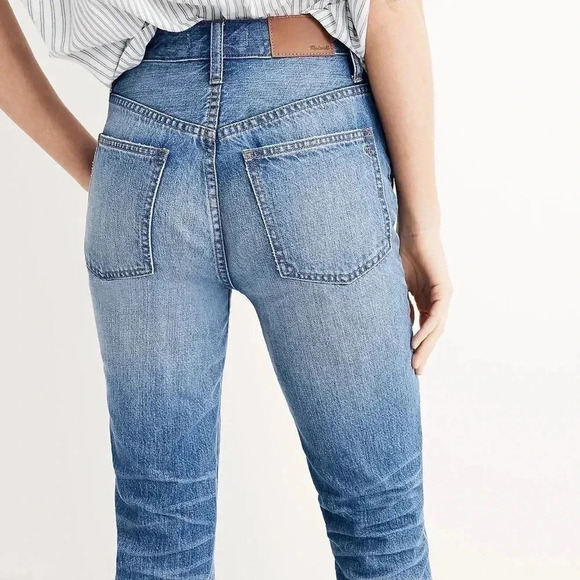 Madewell Women's Size 27 Rigid Skinny Jeans Distressed H5845 High Rise SOLD OUT - Picture 11 of 13